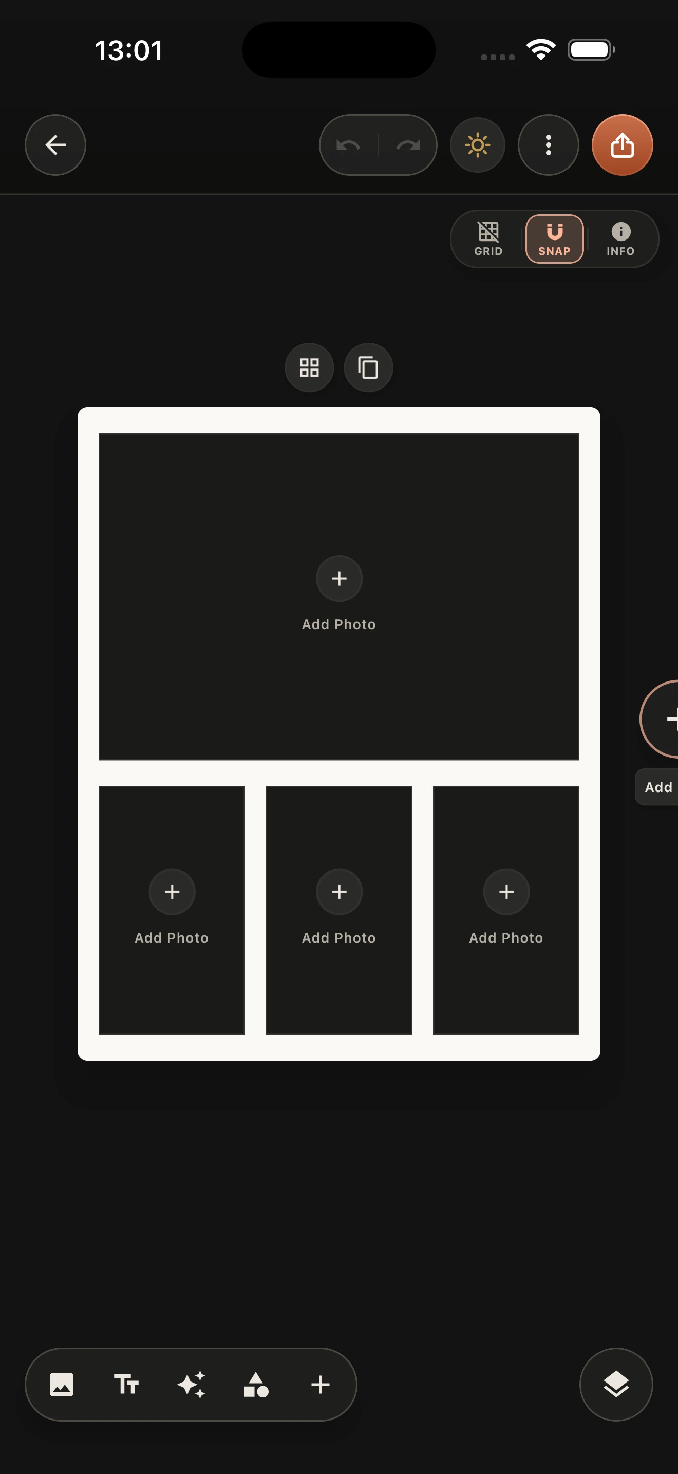 Swipelle Canvas Editor with Smart Magnetic Snapping