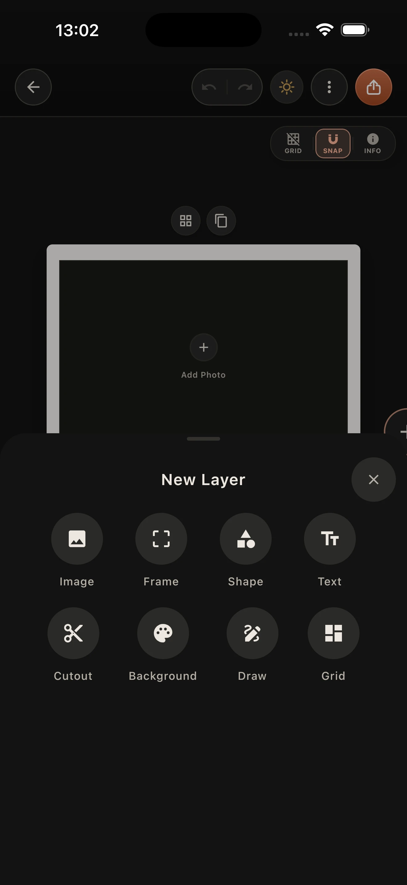 Swipelle Layer Creation & Frame Tools